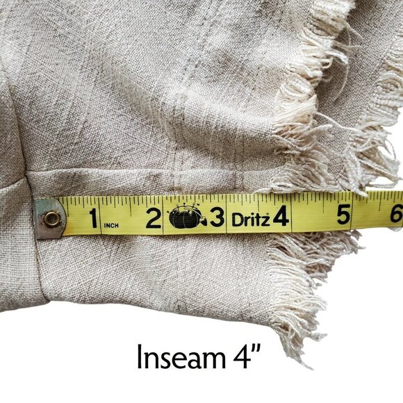 BlankNYC NWT Away From Here High Waisted Shorts Boho Festival Size S - Picture 12 of 14